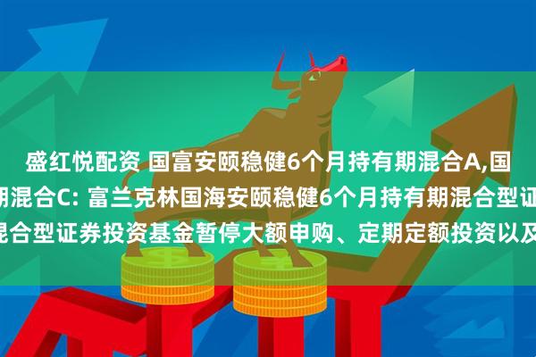 盛红悦配资 国富安颐稳健6个月持有期混合A,国富安颐稳健6个月持有期混合C: 富兰克林国海安颐稳健6个月持有期混合型证券投资基金暂停大额申购、定期定额投资以及转换转入业务的公告