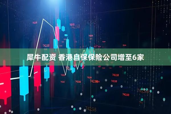 犀牛配资 香港自保保险公司增至6家