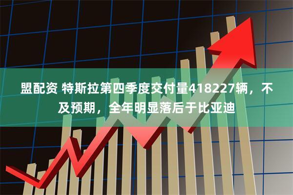 盟配资 特斯拉第四季度交付量418227辆,不及预期,全年明显落后于比亚迪